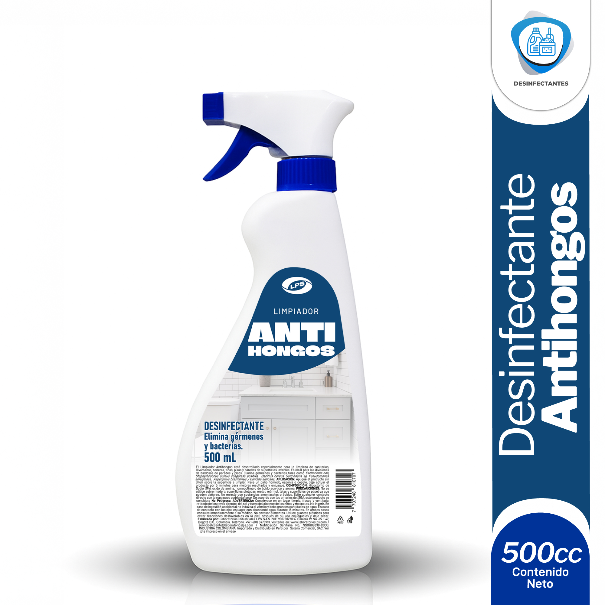 Desinfectante Antihongos LPS 500ml