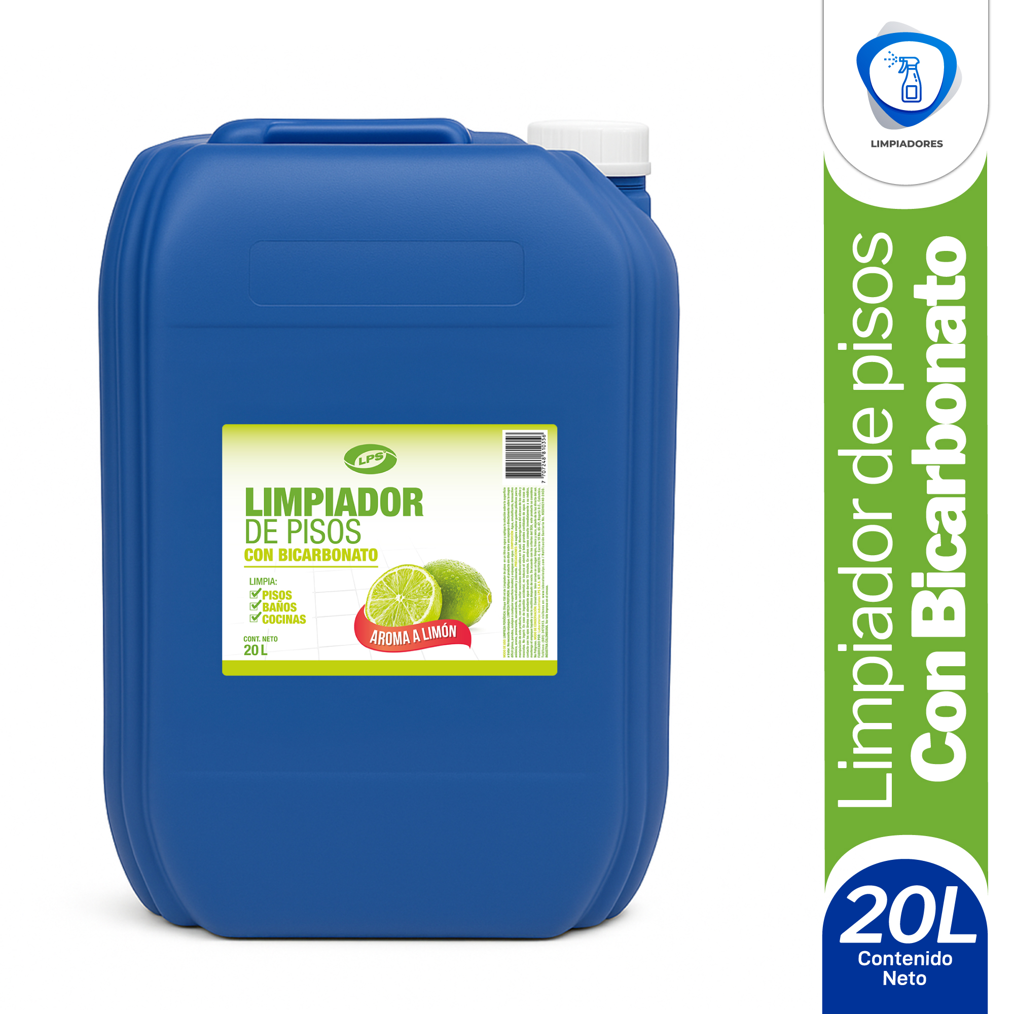 Limpiador para Pisos con Bicarbonato 20L