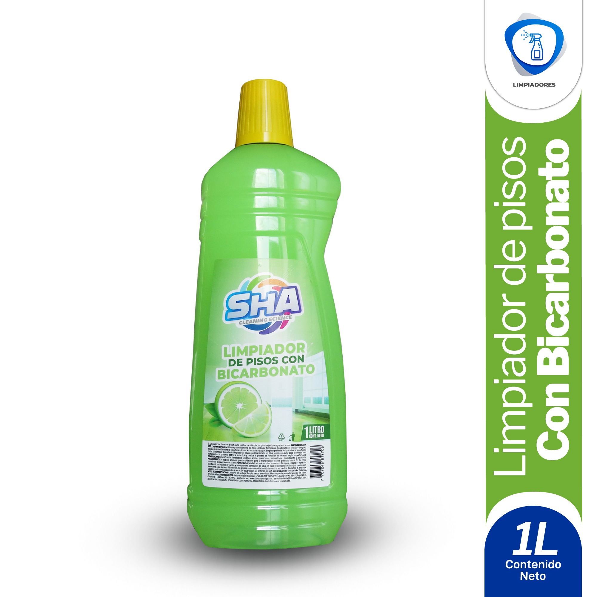 Limpiador para Pisos con Bicarbonato 1L