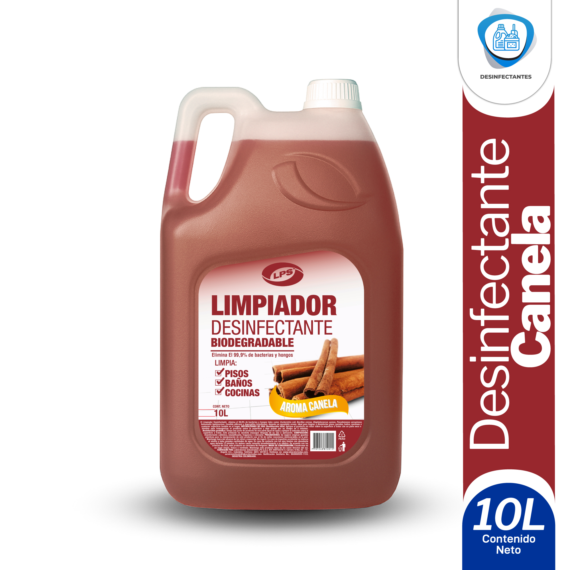 Desinfectante Canela LPS 10L