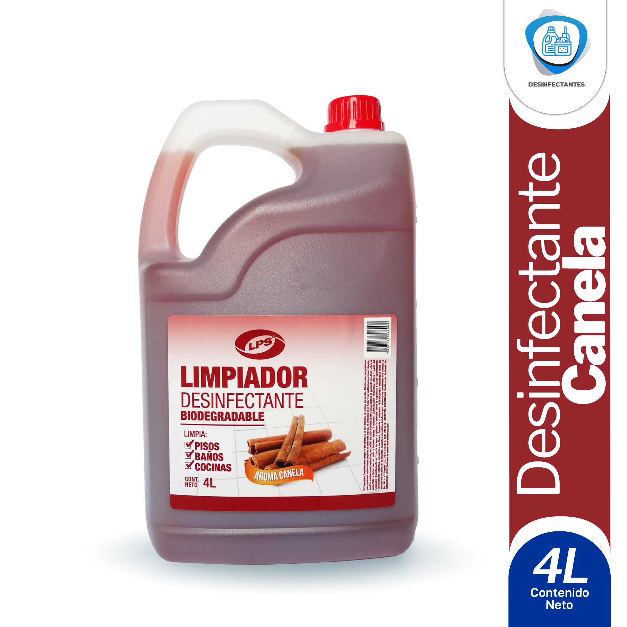 Desinfectante Canela LPS 4L