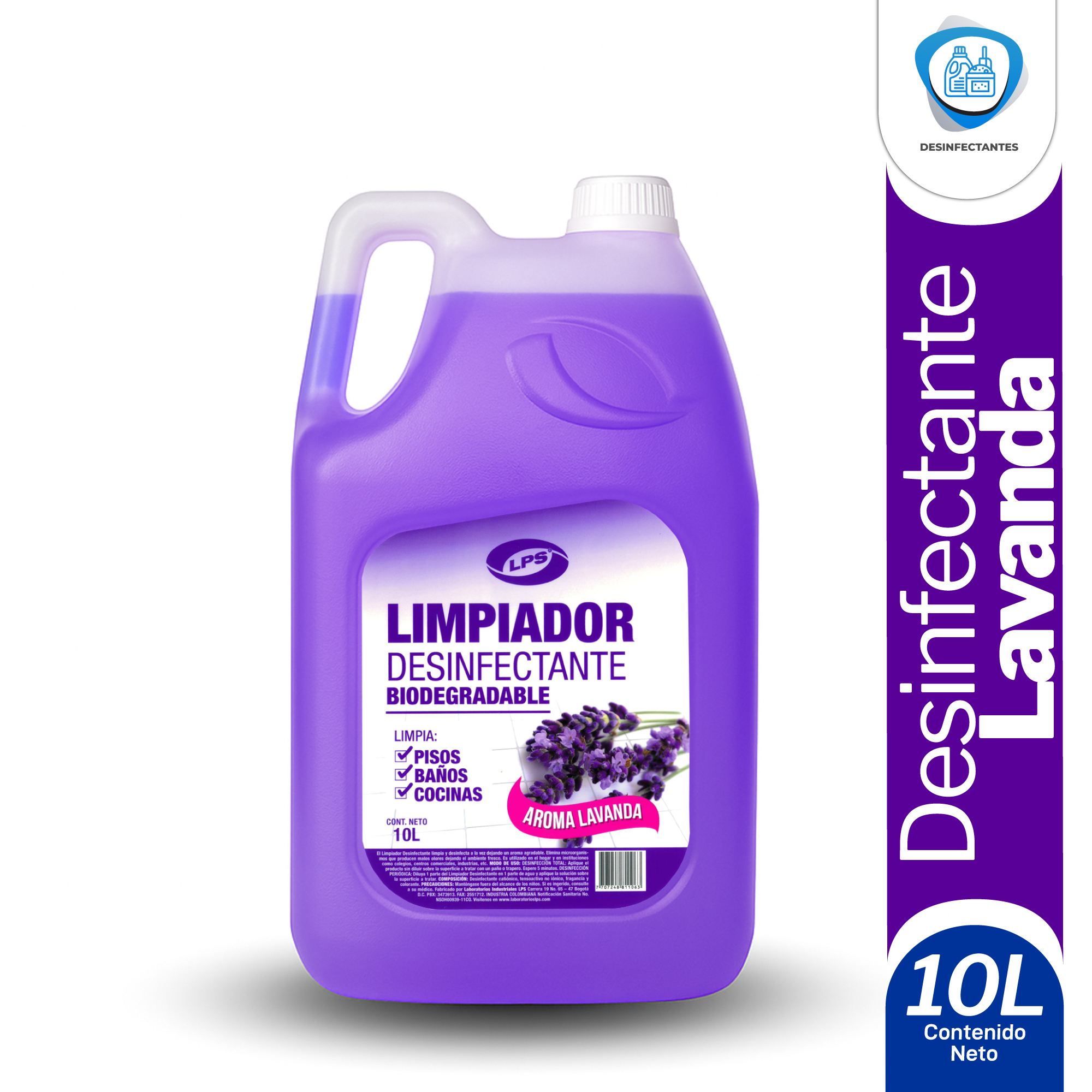 Desinfectante Lavanda LPS 10L