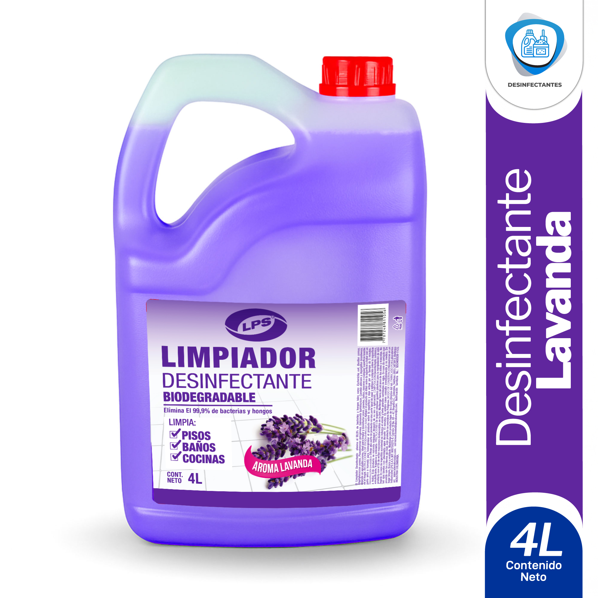 Desinfectante Lavanda LPS 4L