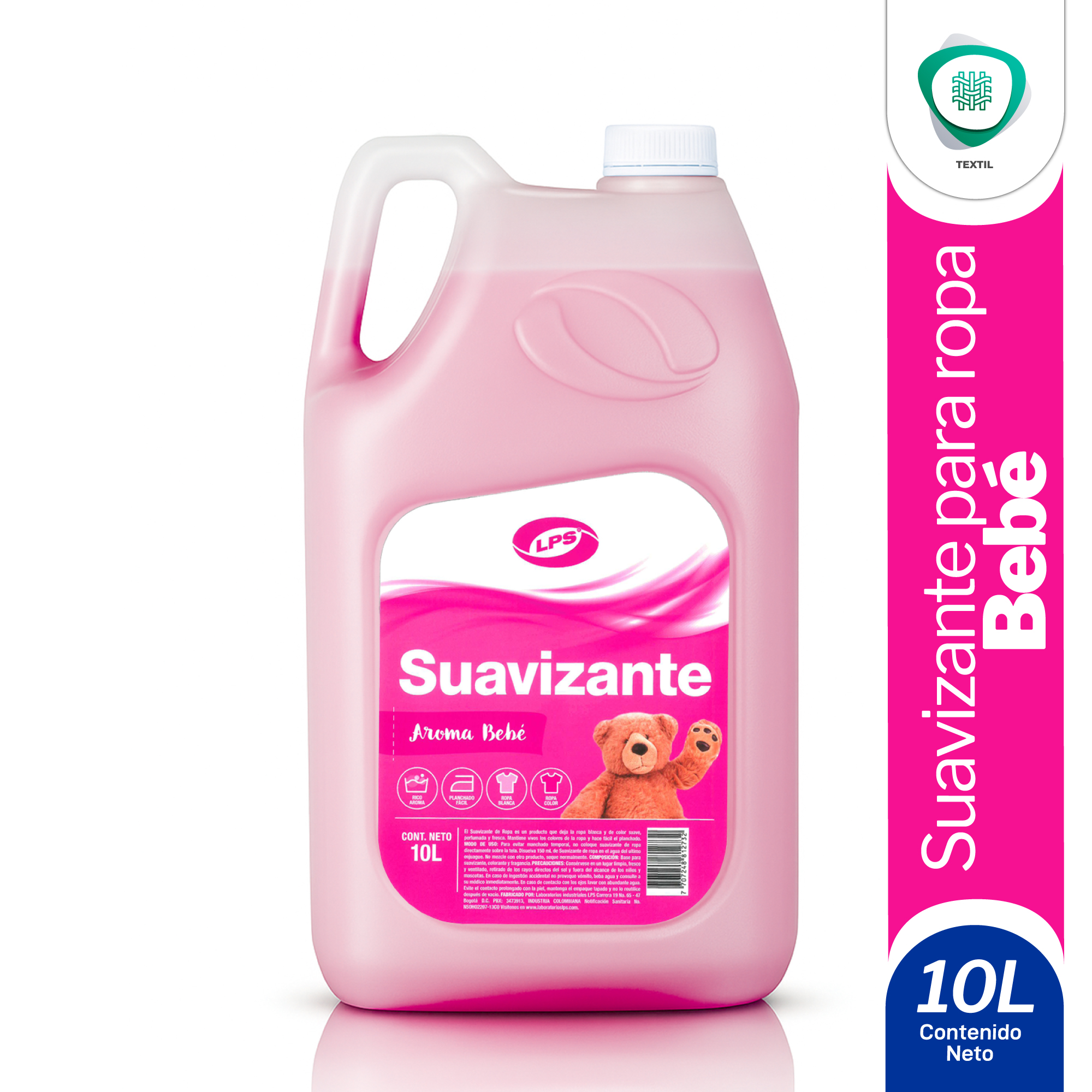 Suavizante de Ropa Aroma Bebé 10L