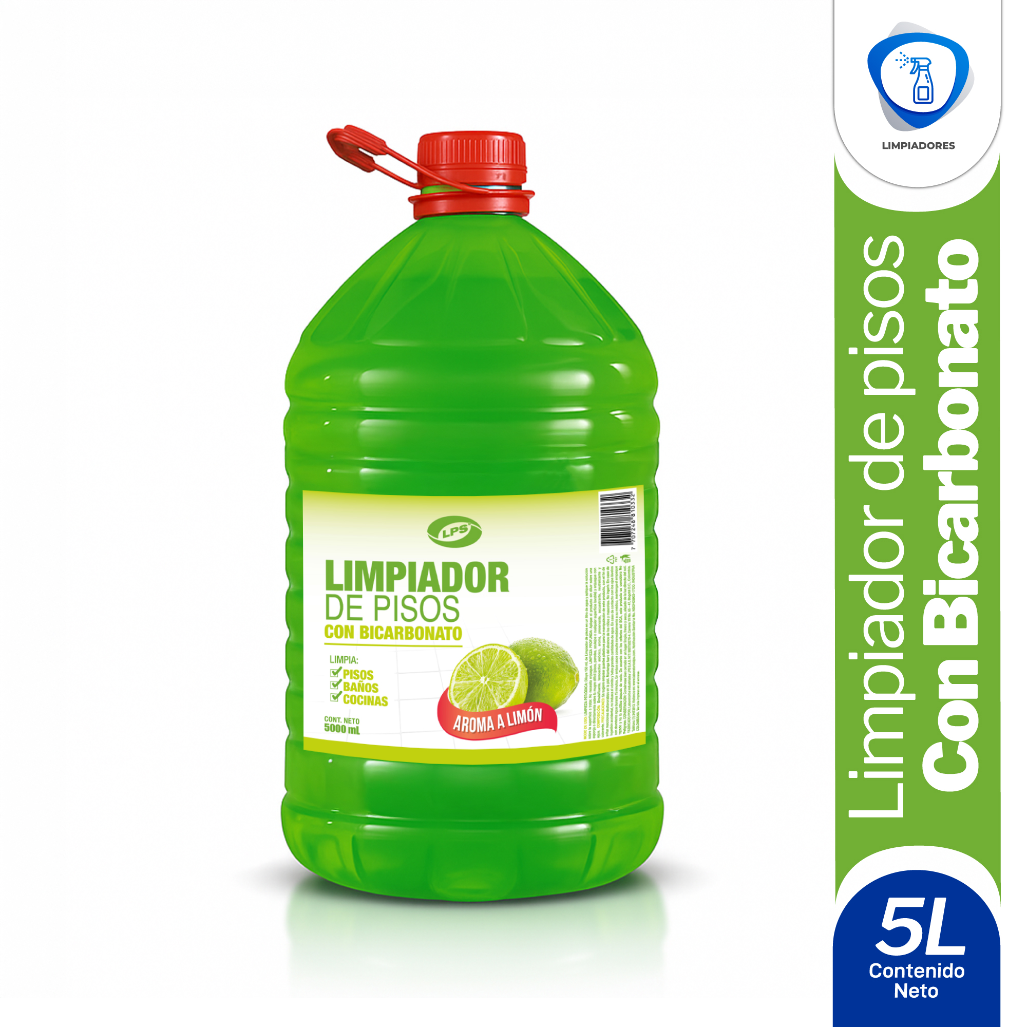 Limpiador para Pisos con Bicarbonato 5L