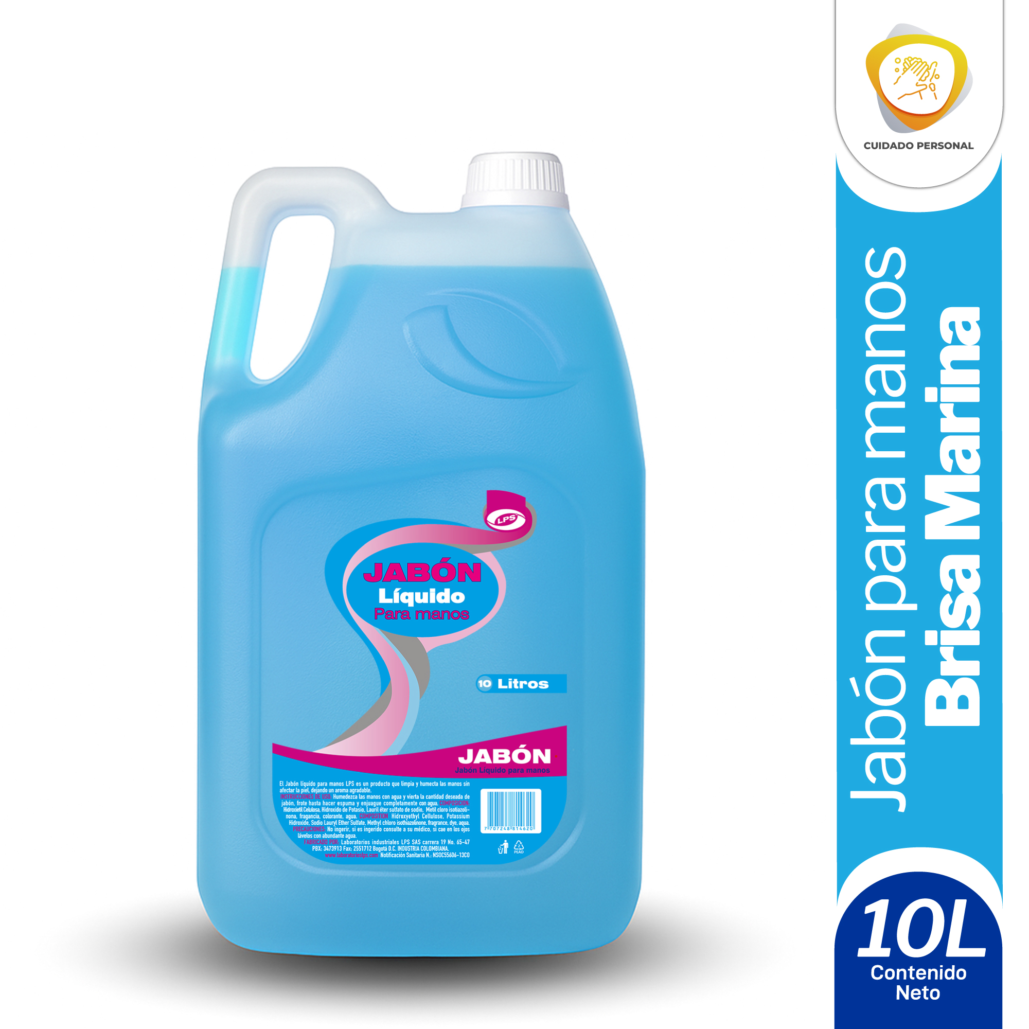 Jabón para manos Brisa Marina 10L