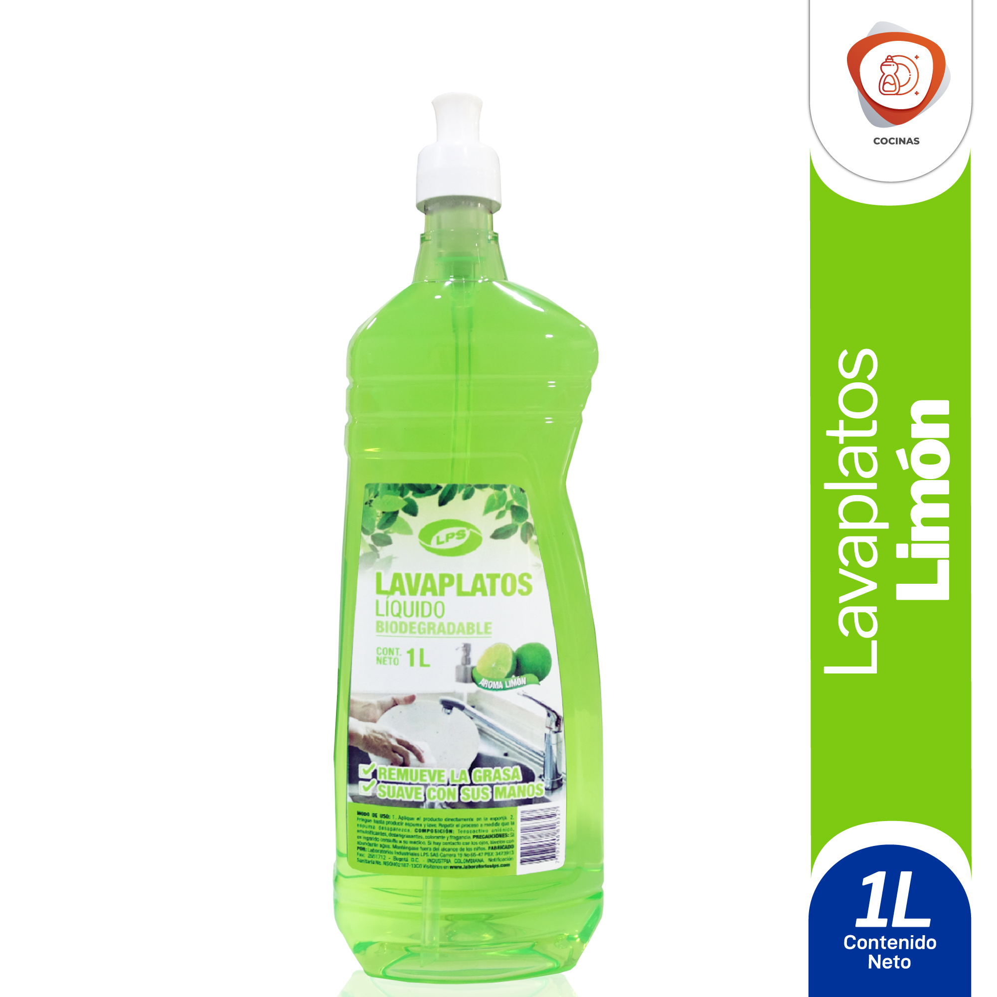 Lavaplatos Líquido 1L