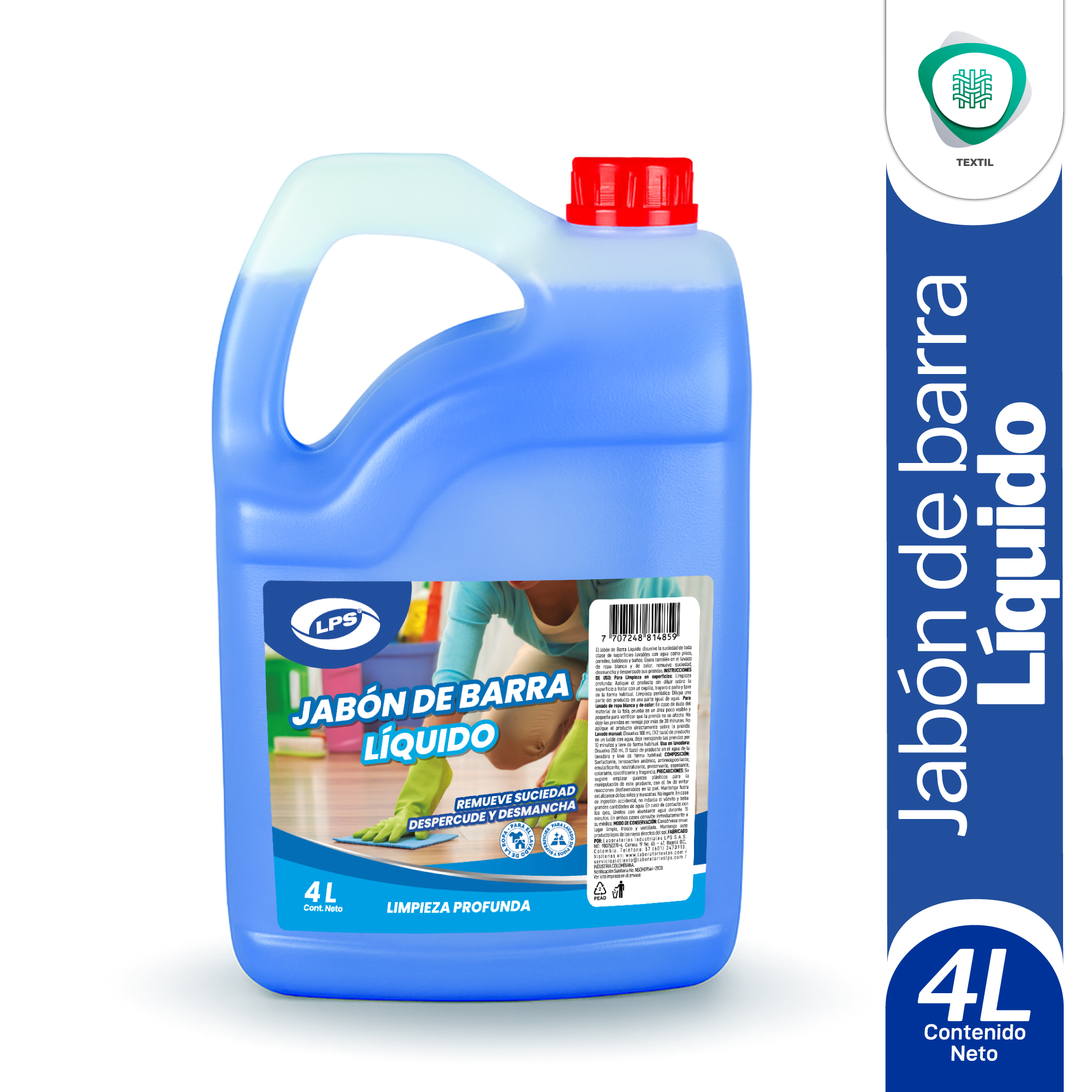 Jabón de barra LPS X 4L