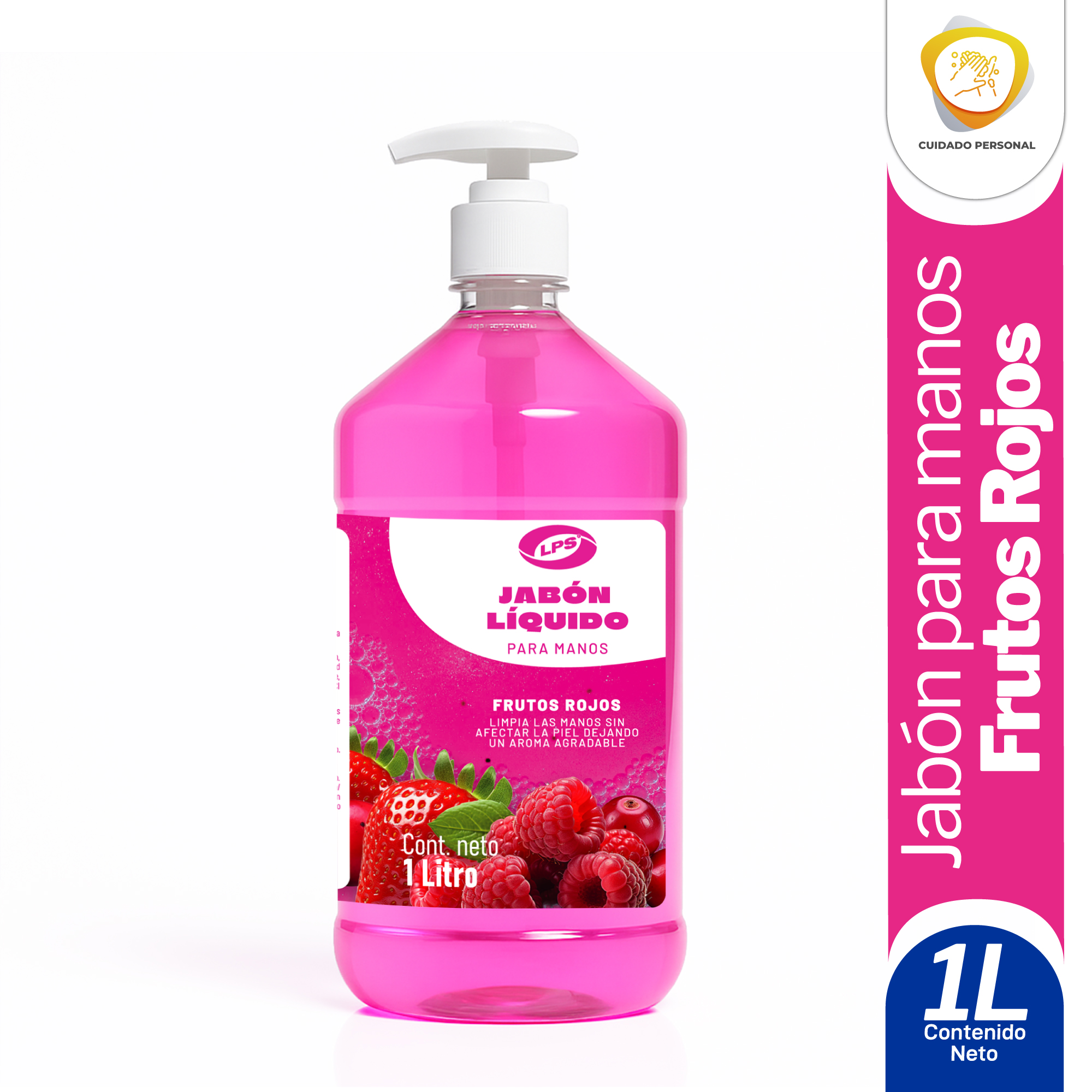 Jabón para Manos Frutos Rojos 1L