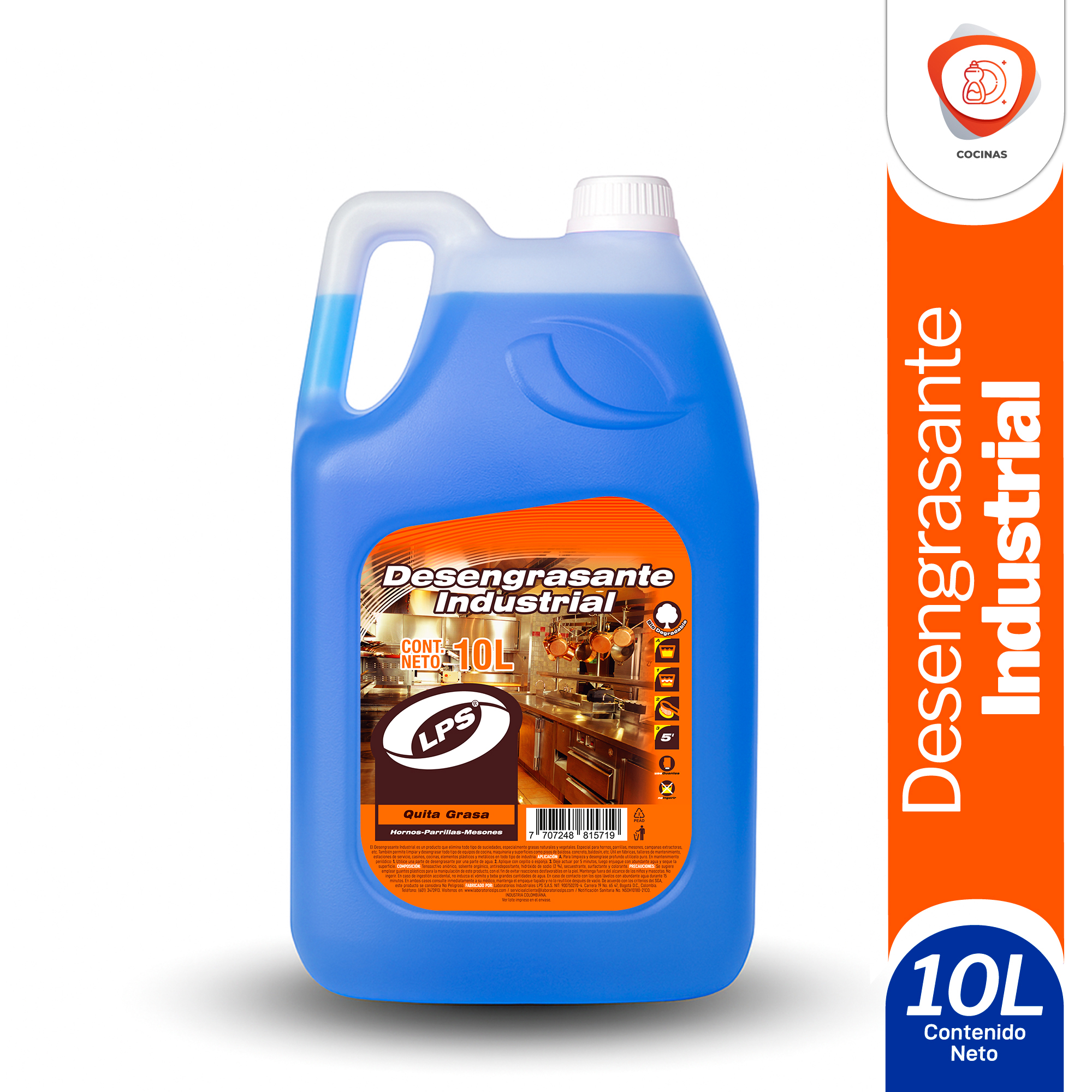 Desengrasante Indust. 10L